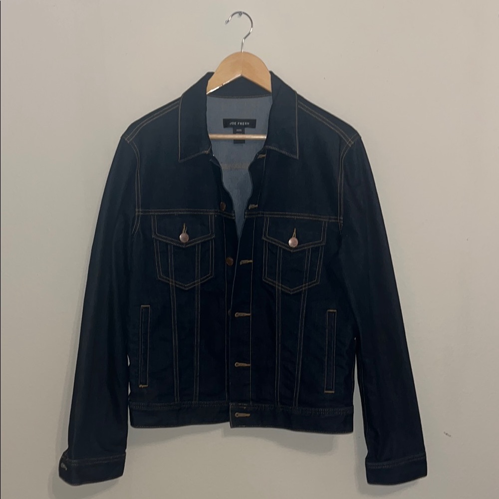 Joe Fresh Black Denim Jacket for Men